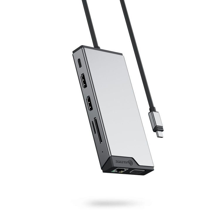 Alogic DV3 12-in-1 USB-C Dual Display Mini Dock Alogic DV3 12-in-1 USB-C Dual Display Mini Dock